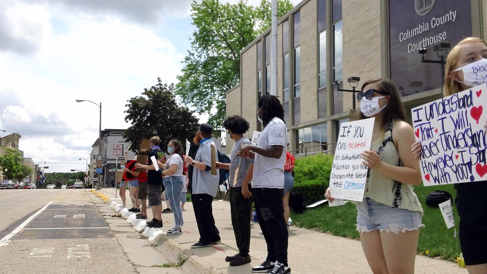 Portage protests police brutality